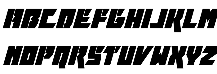 Furiosa Super-Italic Font LOWERCASE