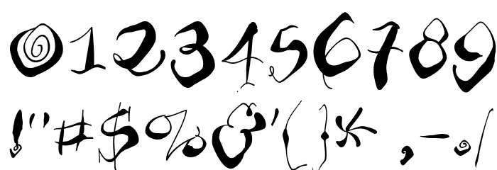 Furioso Font OTHER CHARS