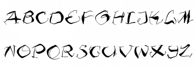 Furioso フォント 大文字