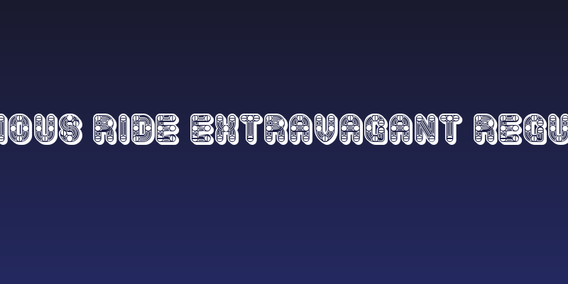 Furious Ride Extravagant Regular Social Header