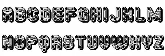 Furious Ride Extravagant Regular Font LOWERCASE