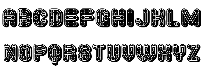Furious Ride Filled Regular Font OTHER CHARS