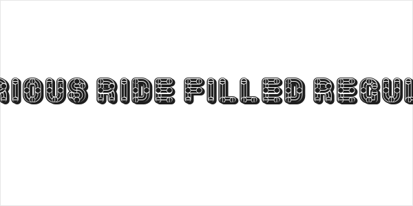 Furious Ride Filled Regular Logo