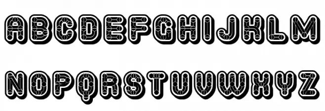 Furious Ride Grotesque Black Regular Шрифта ВЕРХНИЙ