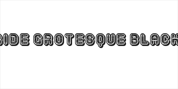 Furious Ride Grotesque Black Regular Logo