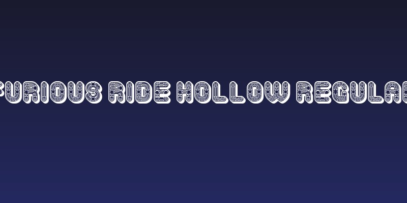 Furious Ride Hollow Regular Social Header