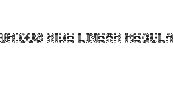 Furious Ride Linear Regular Logo