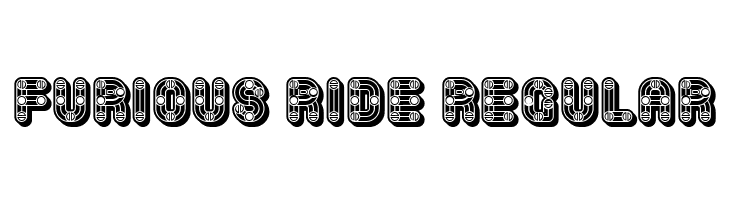 Furious Ride Regular Font