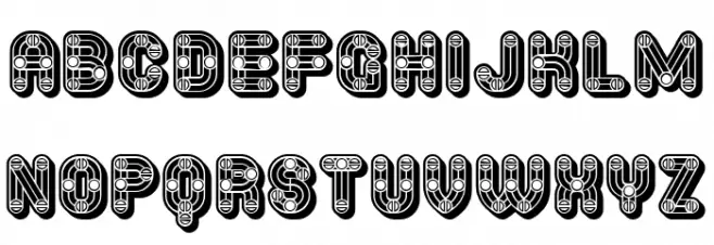 Furious Ride Regular Schriftart Groß