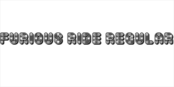 Furious Ride Regular Logo