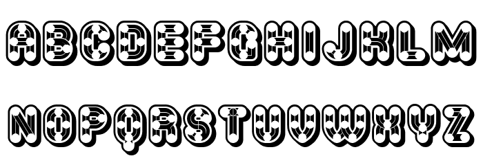 Furious Ride Spotty Regular Font OTHER CHARS
