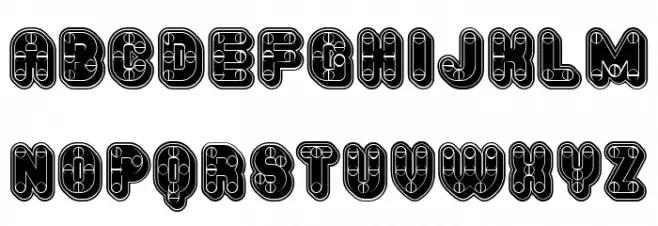 Furious Ride Stylish Regular Font Litere mici