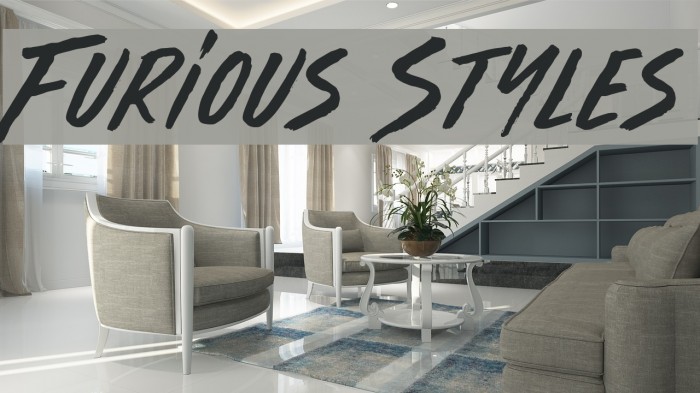 Furious Styles 字体 examples
