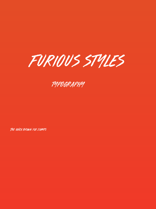 Furious Styles Poster
