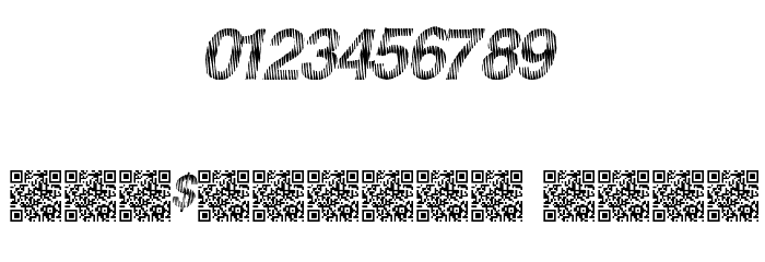 FuriousRacing Font OTHER CHARS