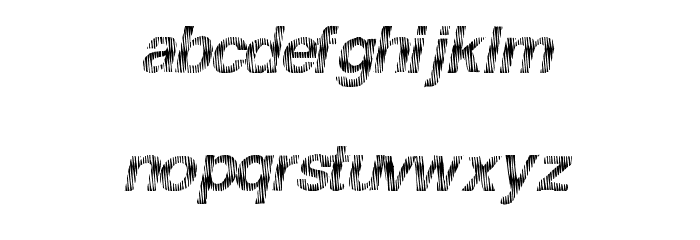 FuriousRacing Font LOWERCASE
