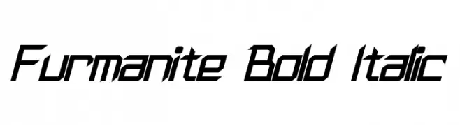 Furmanite Bold Italic  Free Fonts Download