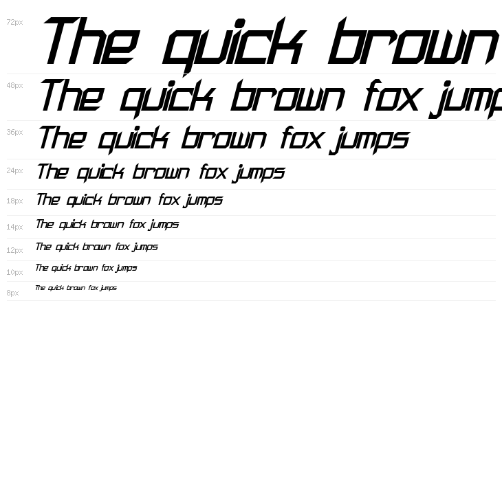 Furmanite Bold Italic Waterfall