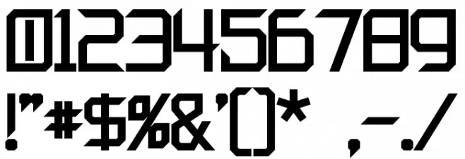 Furmanite Bold Font OTHER CHARS