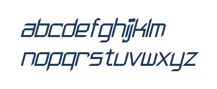 Furmanite Italic Lowercase