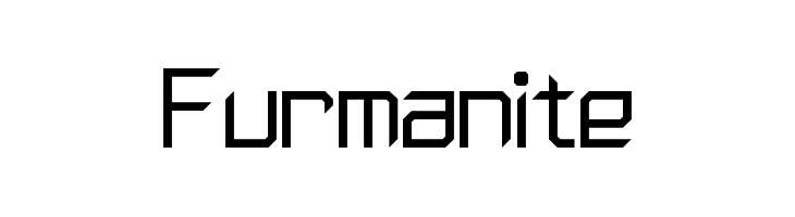 Furmanite  免费字体下载