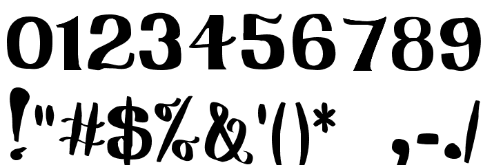 Furngilly Font OTHER CHARS