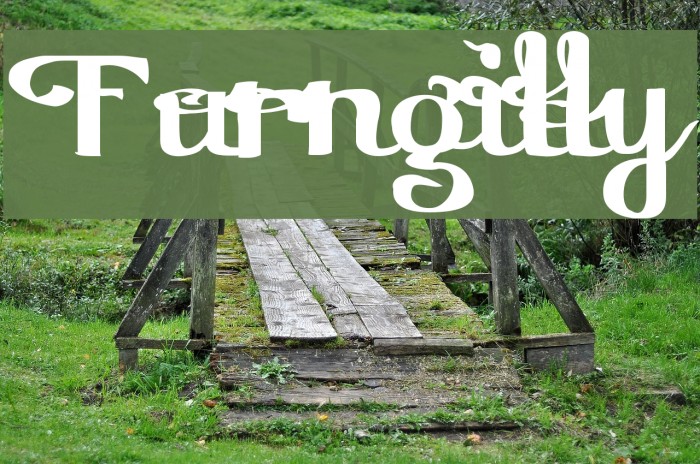 Furngilly Font examples