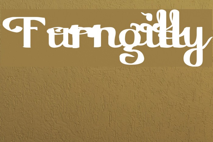 Furngilly Font examples