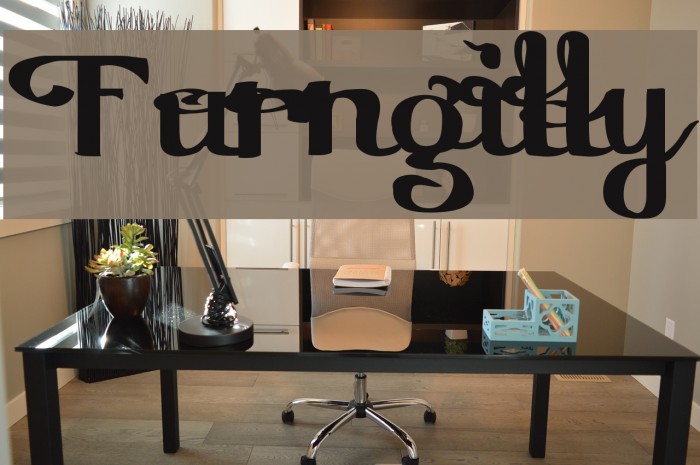 Furngilly Font examples