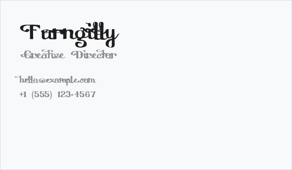 Furngilly Business Card