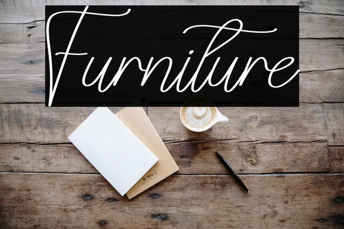 Furniture Example 1