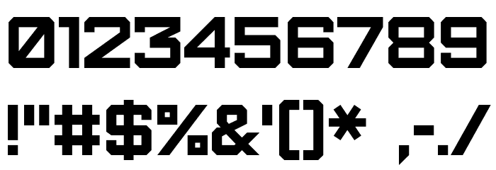 Furore Font OTHER CHARS