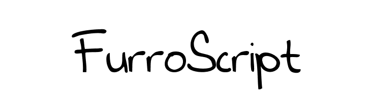 FurroScript  font caratteri gratis