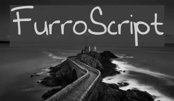 FurroScript Font examples
