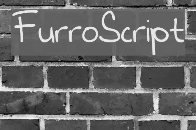 FurroScript Font examples