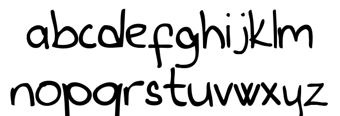 FurroScript Font LOWERCASE