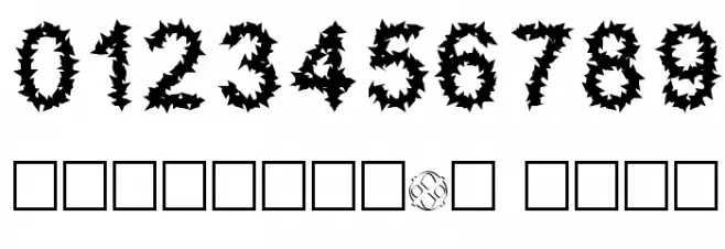 Furry Schriftart Anderer Schreiben