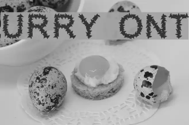 Furry Schriftart examples