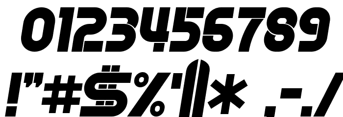 Further Italic Font OTHER CHARS
