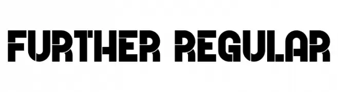 Further Regular  Frei Schriftart Herunterladen