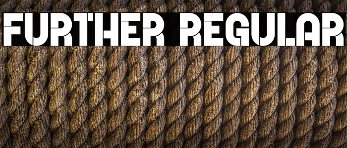 Further Regular Font examples