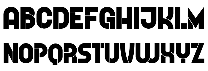 Further Regular Font LOWERCASE