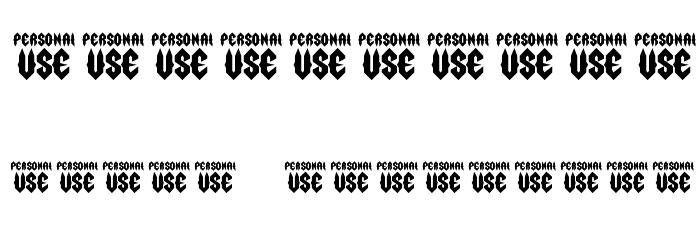 Fury Storm Personal Use Grunge Font OTHER CHARS