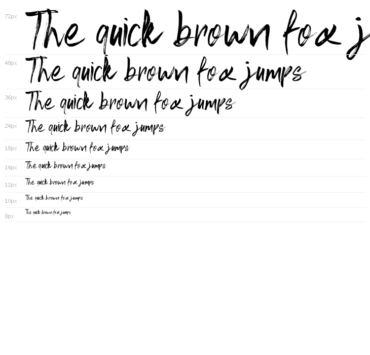 Fusha Brush Waterfall