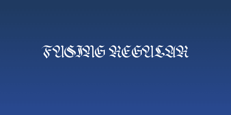 Fusing Regular Social Header