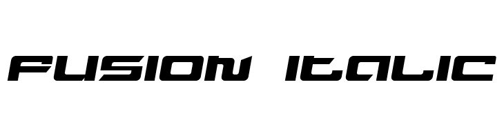 Fusion Italic  नि: शुल्क फ़ॉन्ट्स डाउनलोड