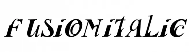 Fusion Italic  Descarca Fonturi Gratis