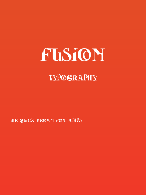 Fusion Poster