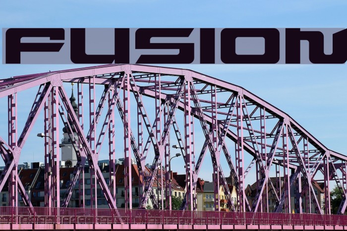 Fusion Font examples