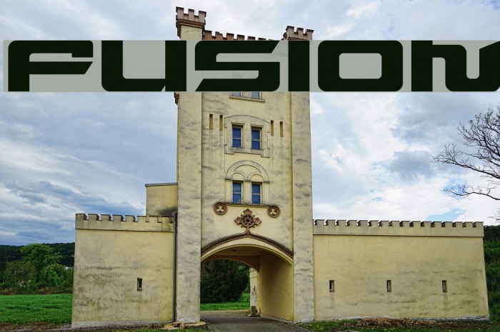 Fusion Font examples